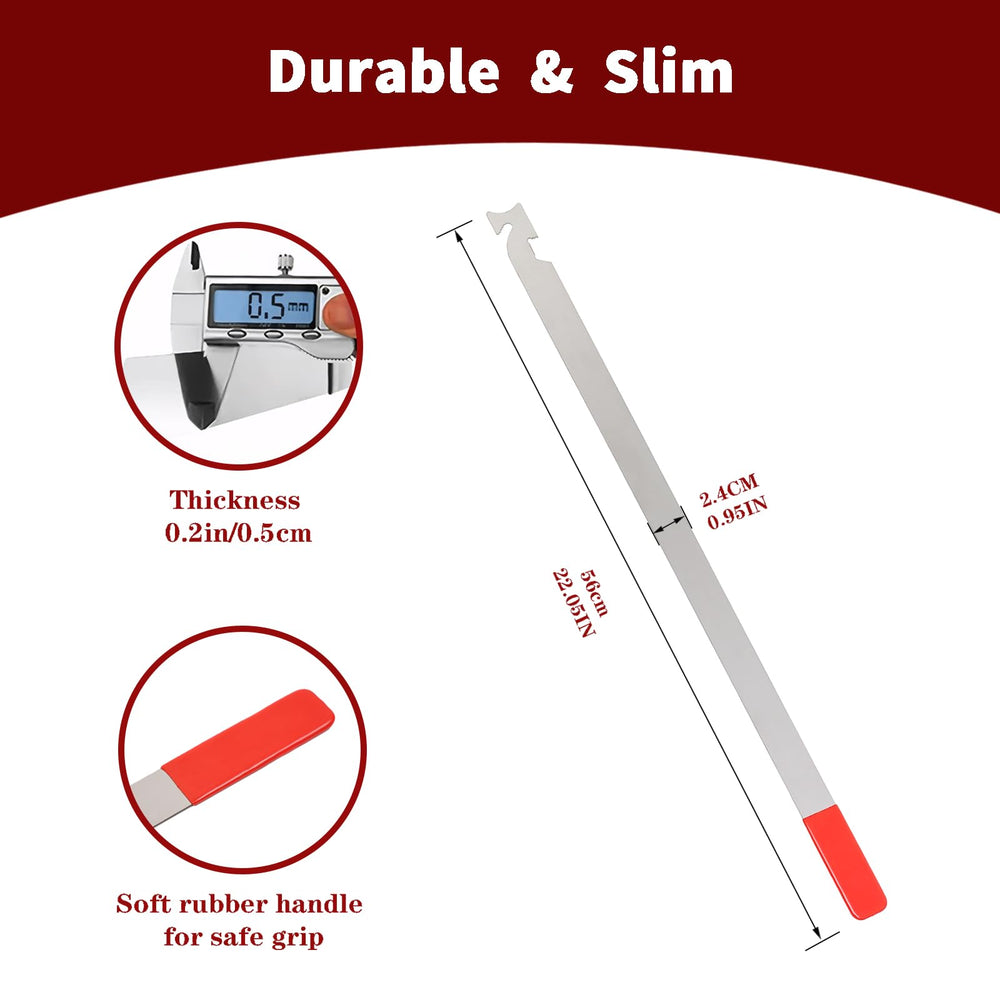 Slim Jim Tool flexible 22-inch design ready for urgent roadside use