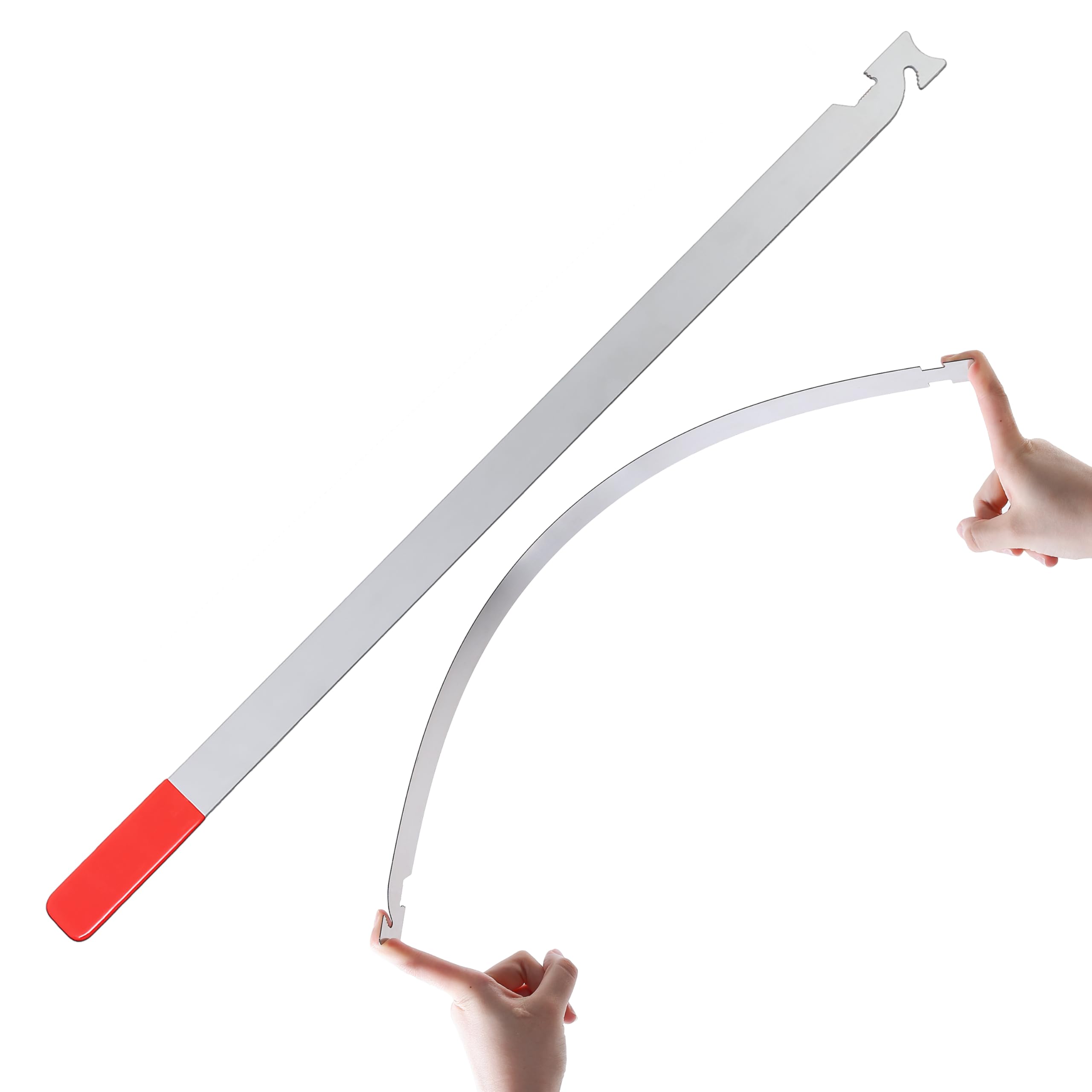 Slim Jim Tool 22-inch stainless steel in action for versatile roadside assistance
