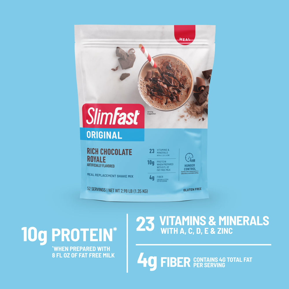 SlimFast digestive fiber supports comfortable digestion