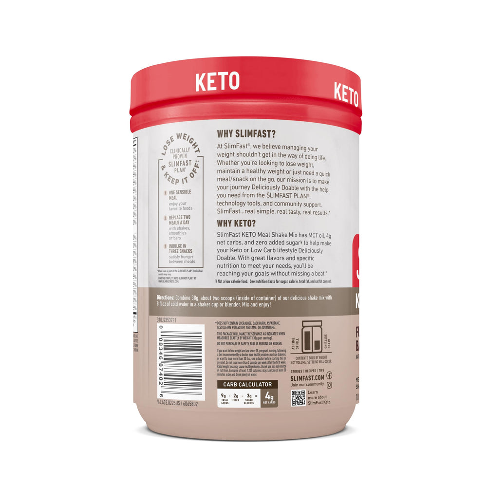 Post-meal satisfaction from a single-serving Keto shake