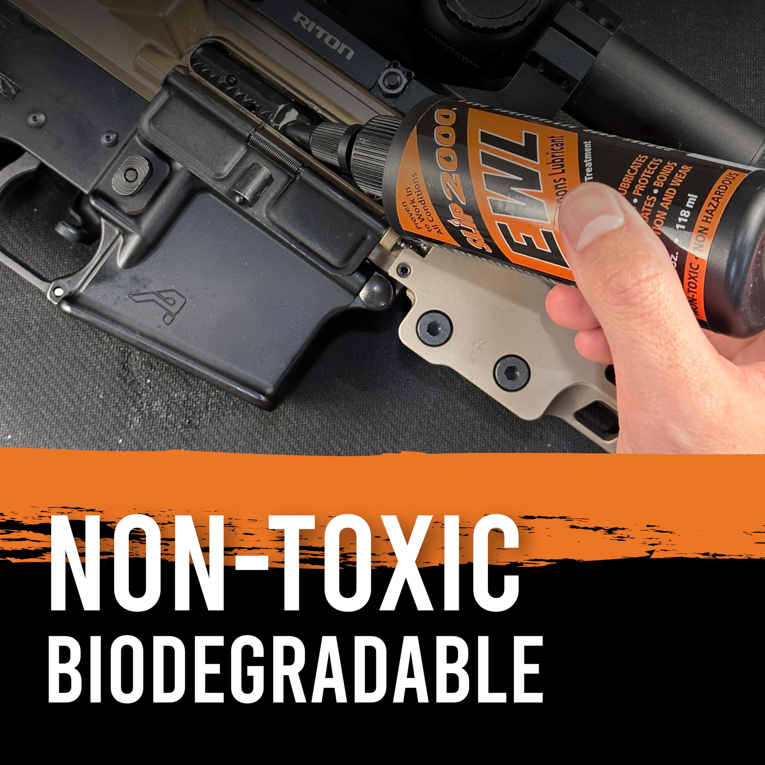Slip2000 EWL penetrates tight spaces to reach hidden lubrication points