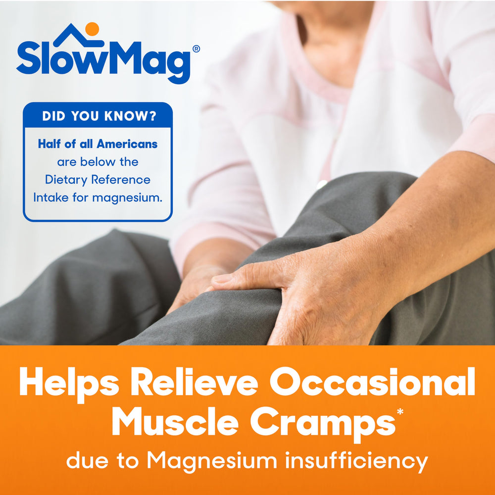 Slow-Mag enteric coating cross section illustrating stomach friendly release