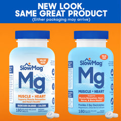 Slow-Mag tablets close up highlighting enteric coating for gentle absorption