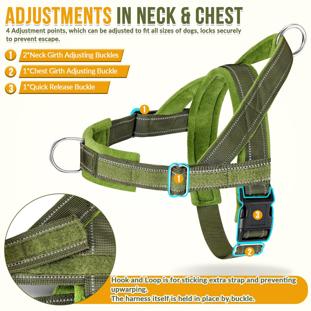 SlowTon reflective harness enhances visibility during night walks