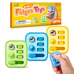 Small Fish fidget cube rocker focus aid during study.