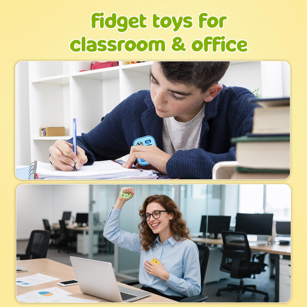Small Fish fidget cube slider enables quiet, focused engagement.