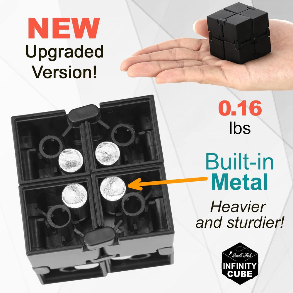 Small Fish Infinity Cube compact design ideal for pocket storage and quick use.