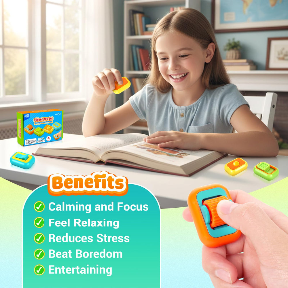 Small Fish magnetic slider fidget for discreet, quiet focus.