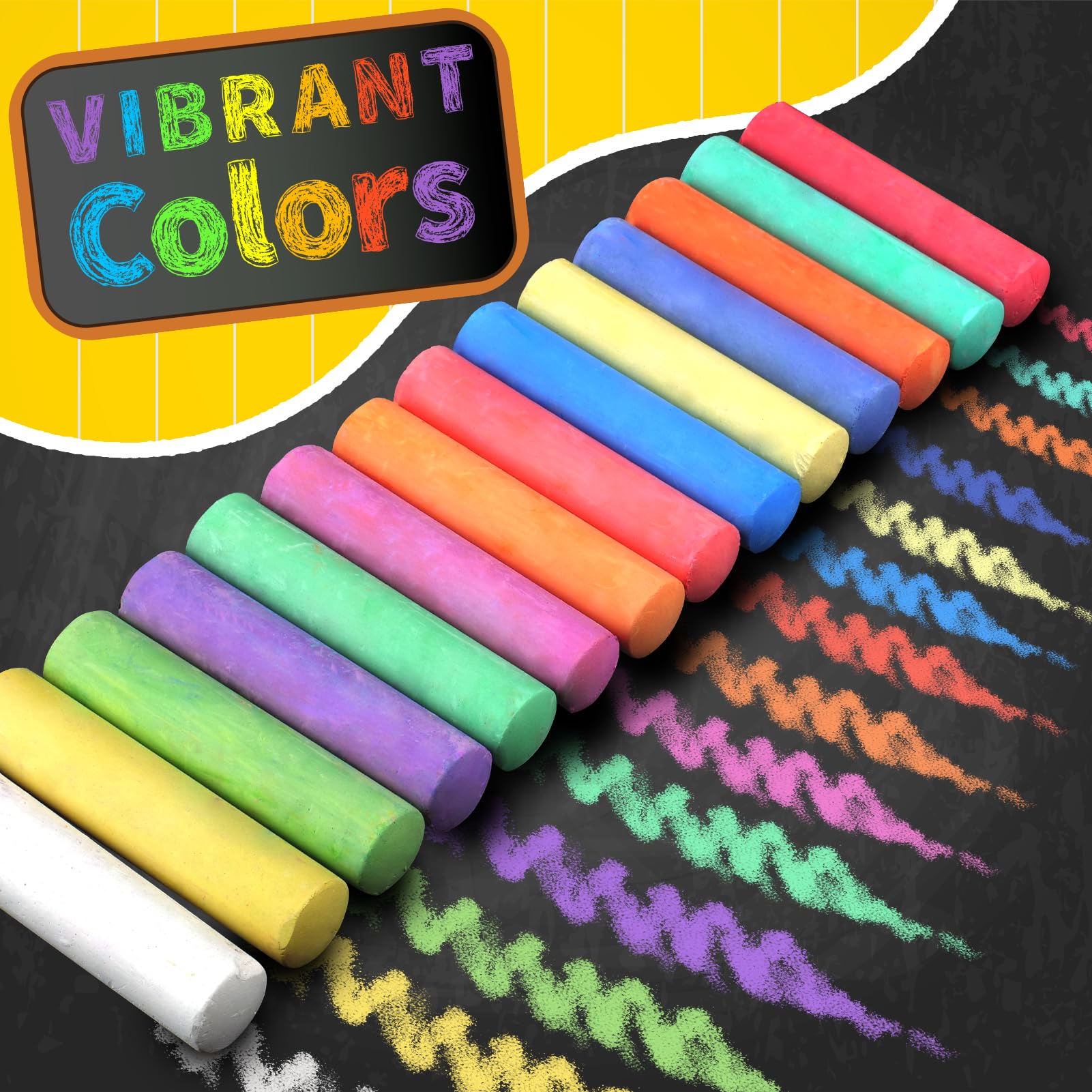 SMALL FISH party favors chalk activities for celebrations and classrooms.