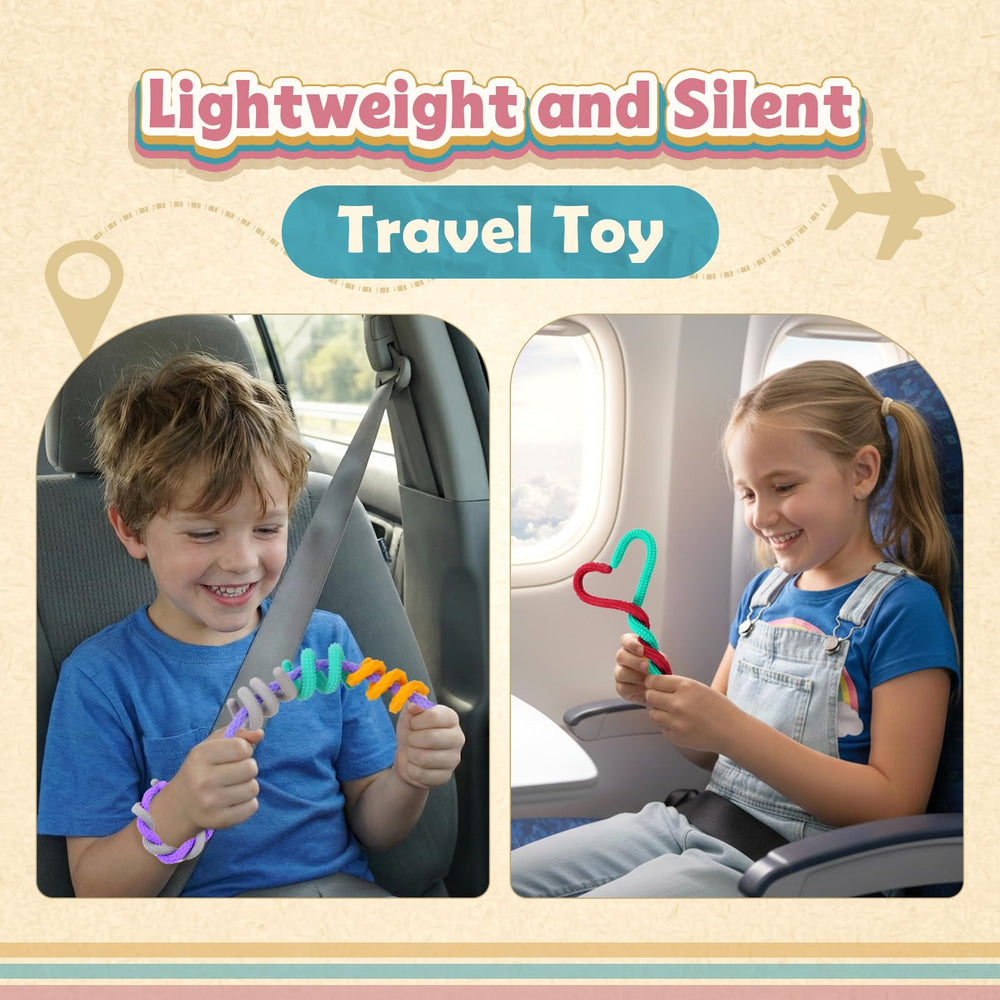 Small Fish safe silicone fidget stick designed for quiet classrooms.