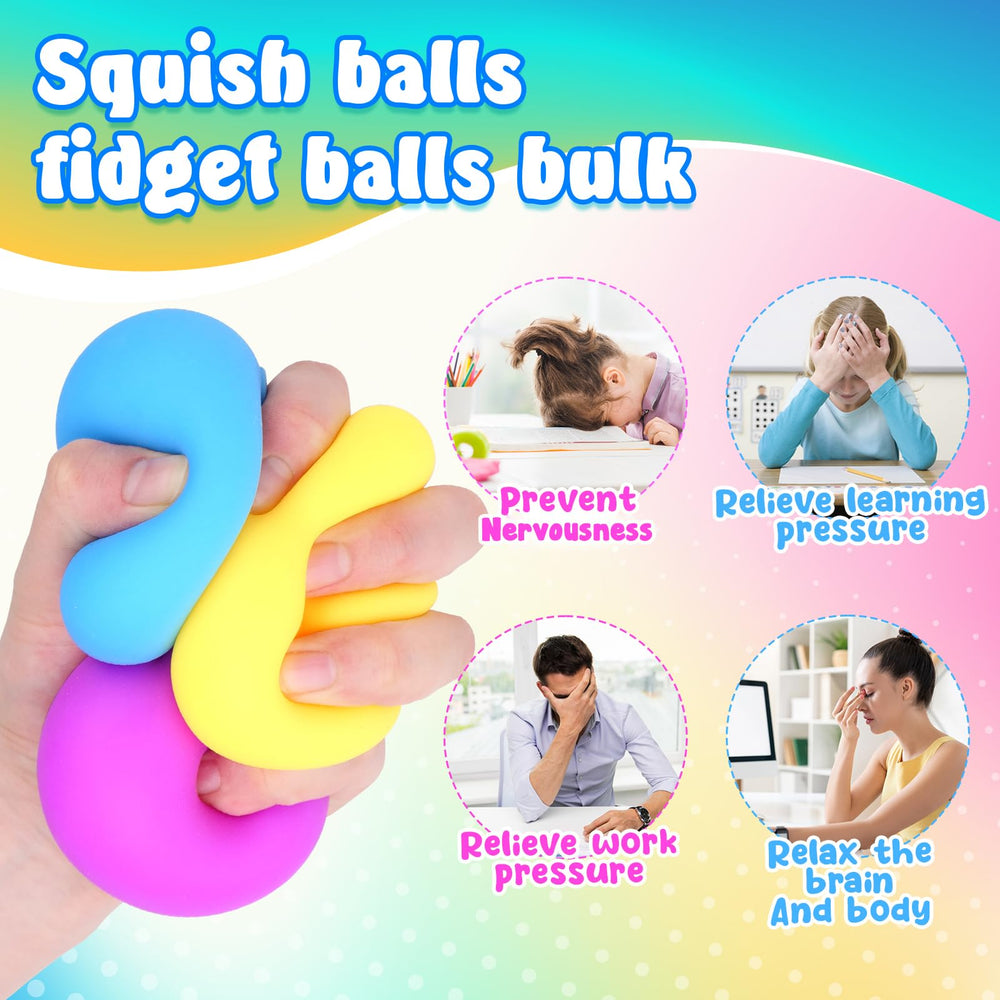Small Fish palm-size stress ball set for quick desk relief and portable use.