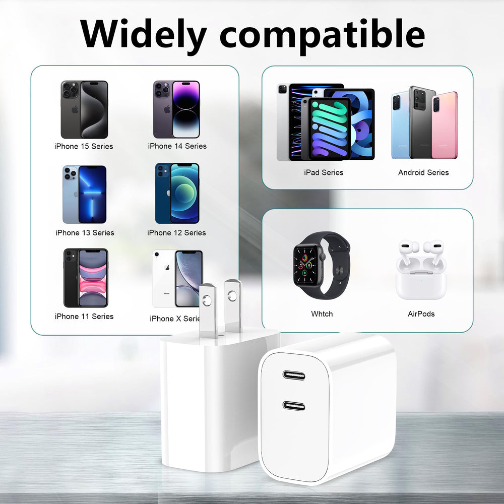 SMALLElectric USB-C charger block in a slim, portable form factor for travel and daily use.