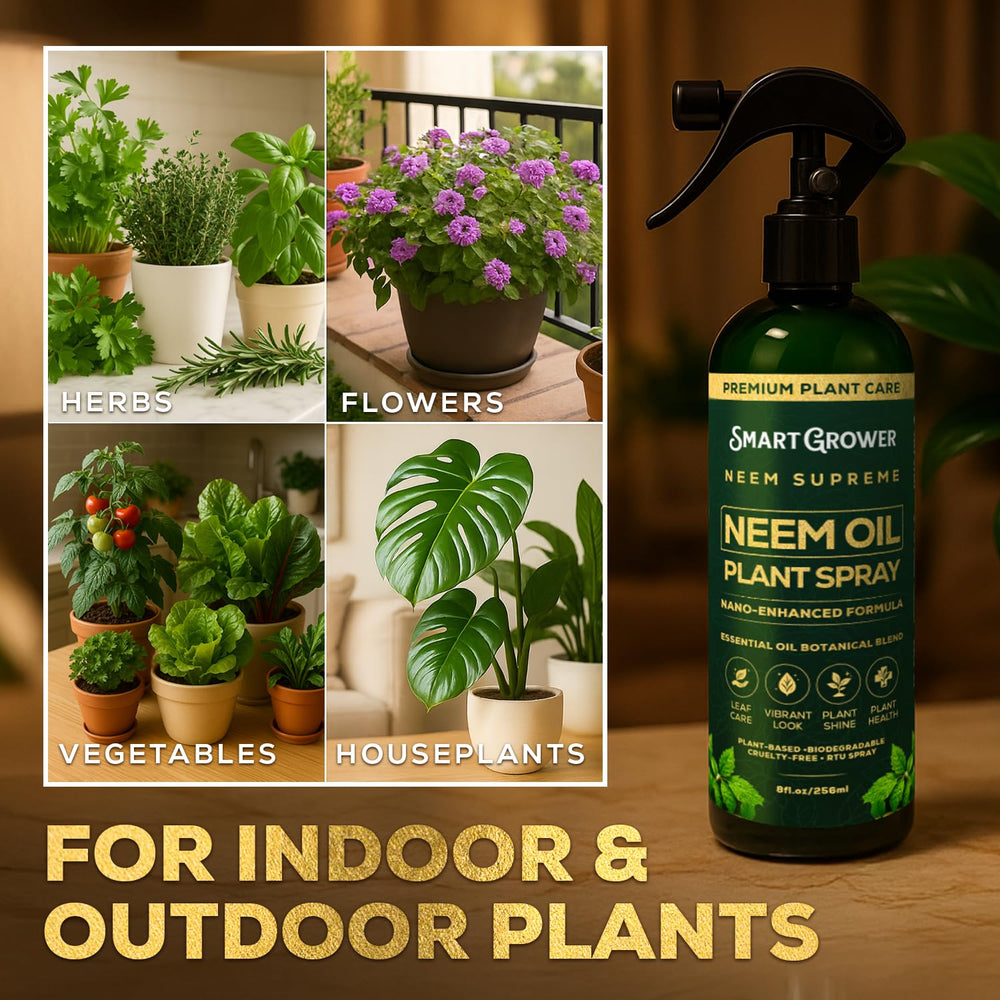 Smart Grower Neem Oil Spray no mixing required and convenient