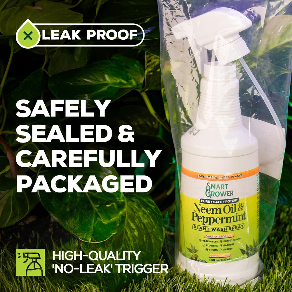 Eco-friendly packaging for Smart Grower neem oil spray
