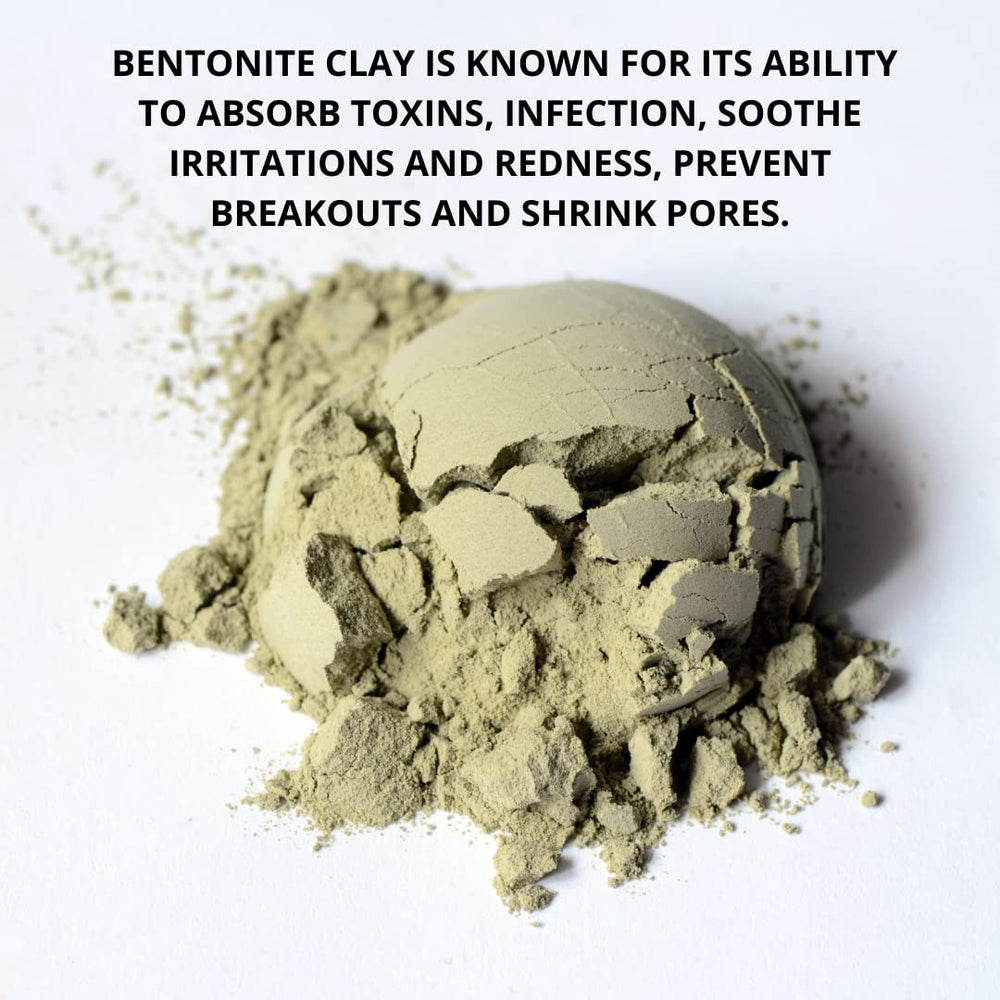 SMART SOLUTIONS Bentonite Clay used in DIY deodorant for natural freshness.