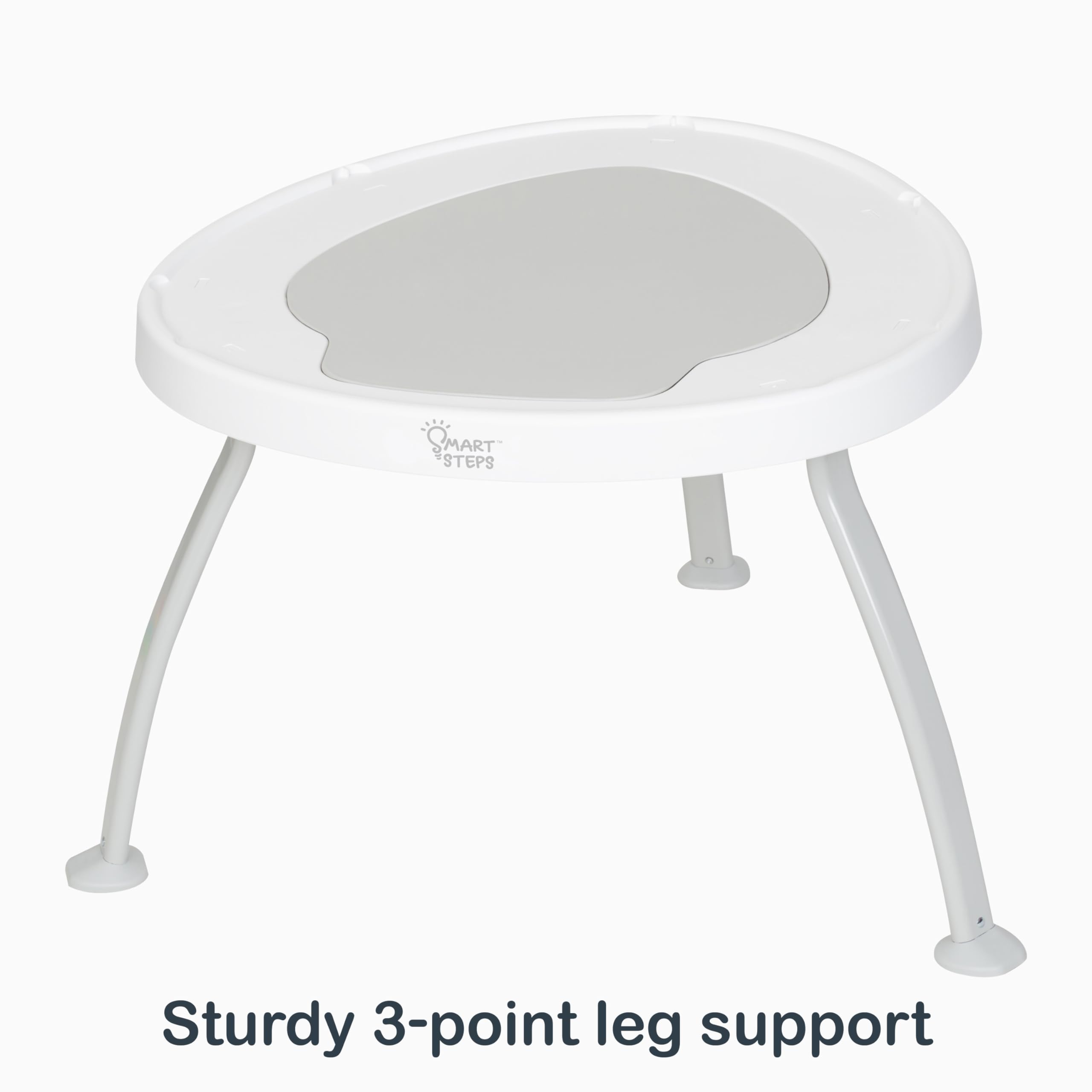 Smart Steps Bounce N’ Play converts to an activity table for shared learning.