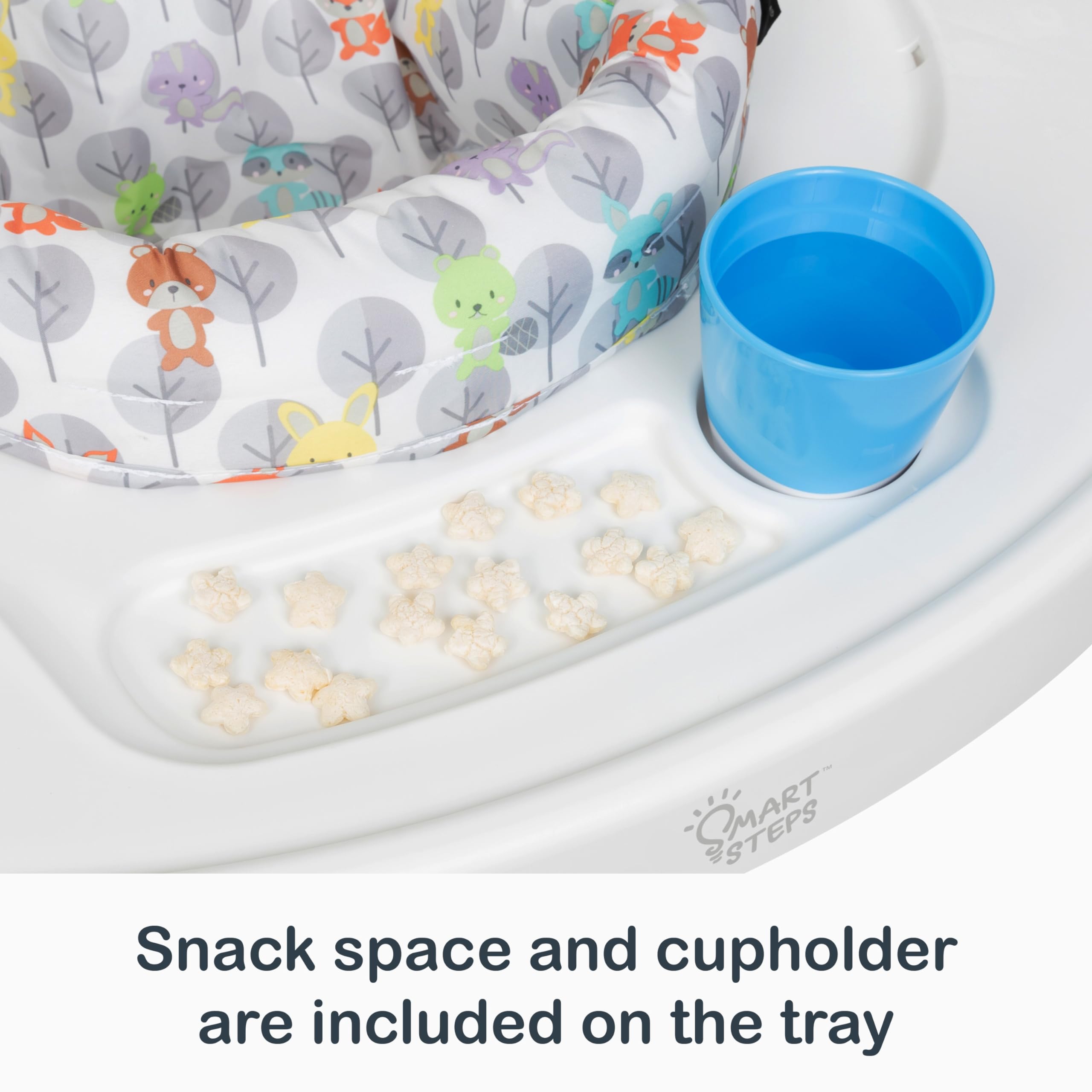 Woodland Walk theme adds playful charm to nursery playtime.