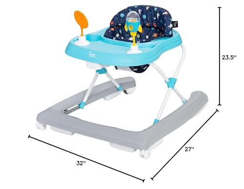 Smart Steps Trend Walker in use with a curious toddler.
