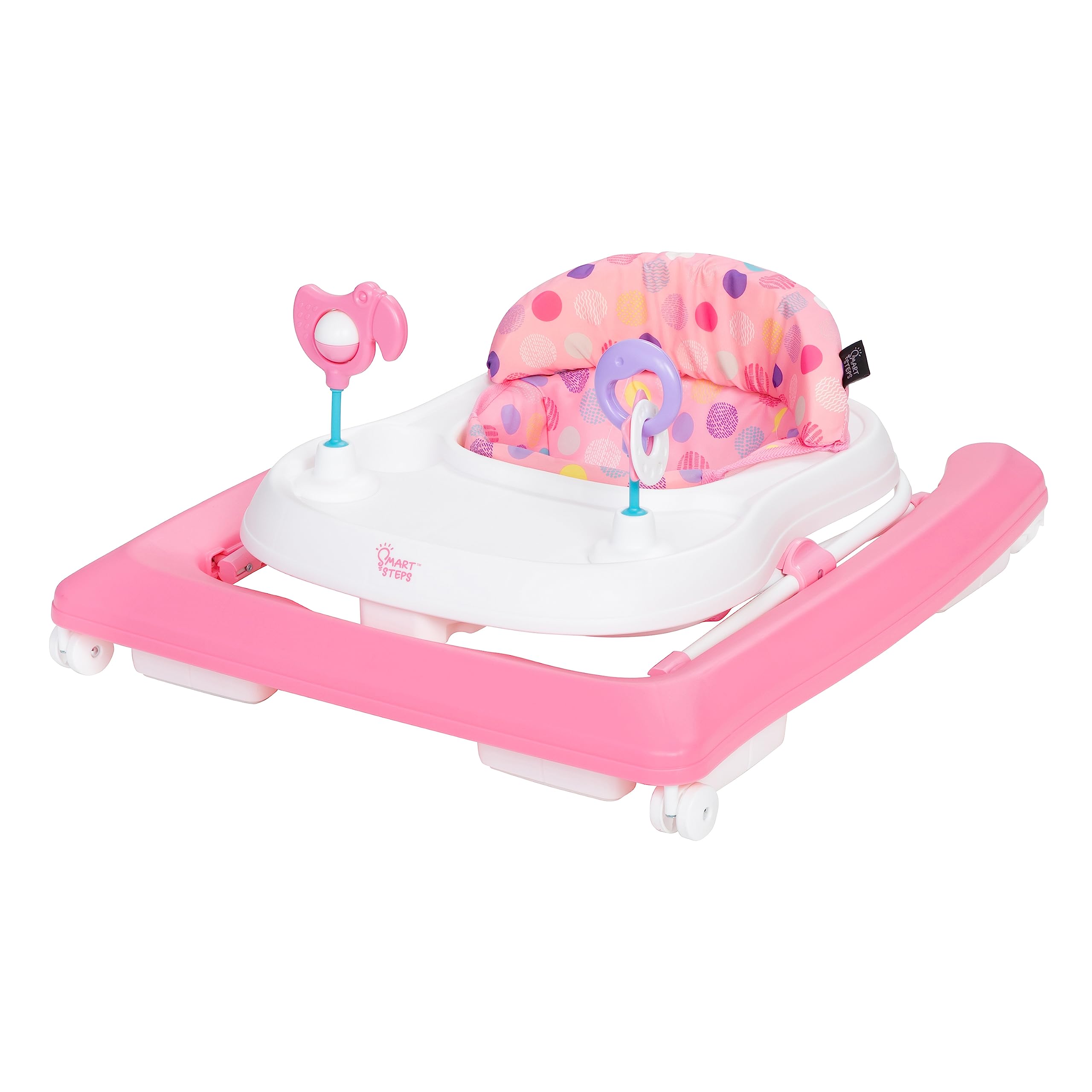 Smart Steps Trend Activity Walker removable toys tray for flexible travel play.