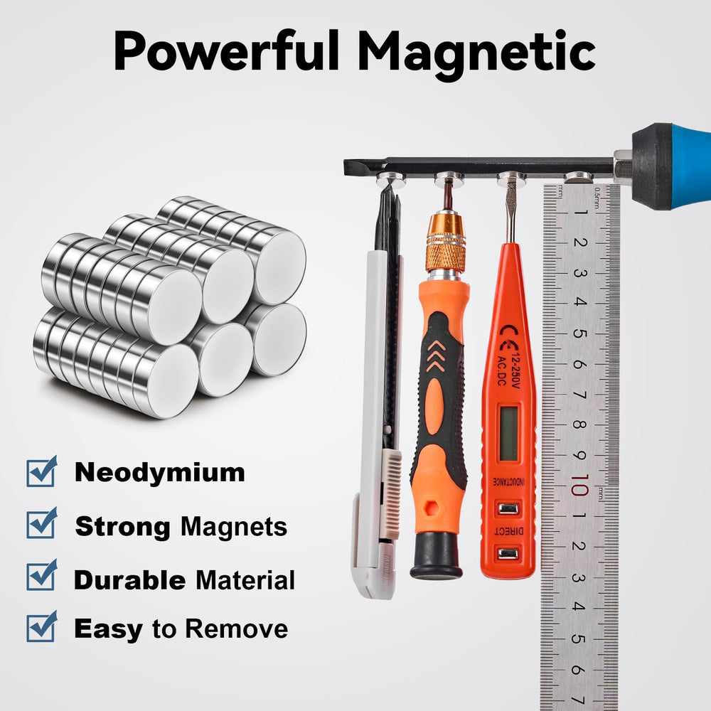 SMARTAKE magnets for fridge and whiteboard enable quick organization.