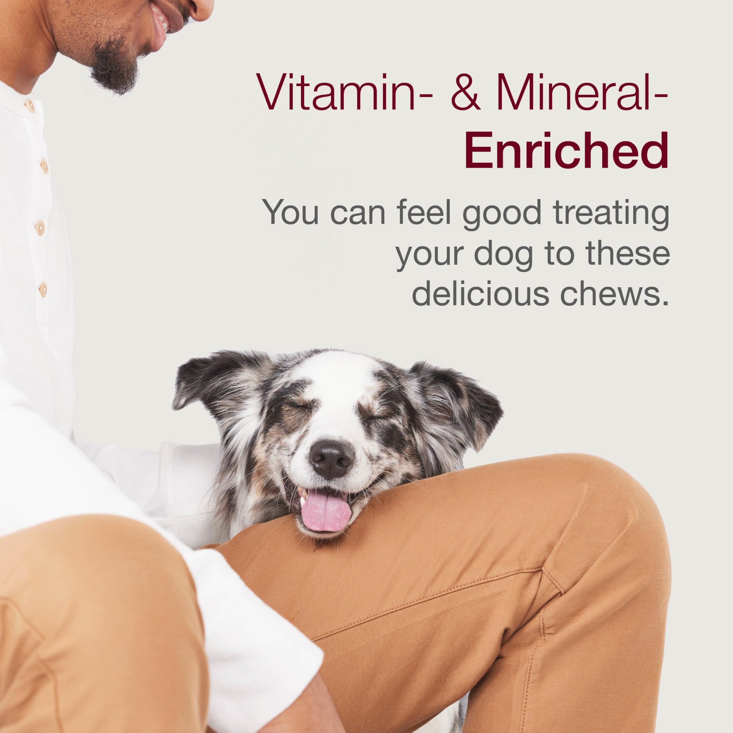 SmartBones easy-to-digest chews support daily chew rewards for dogs.