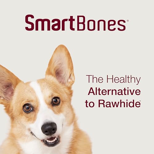 SmartBones pet satisfying chew supports calm, satisfied dogs after walks.