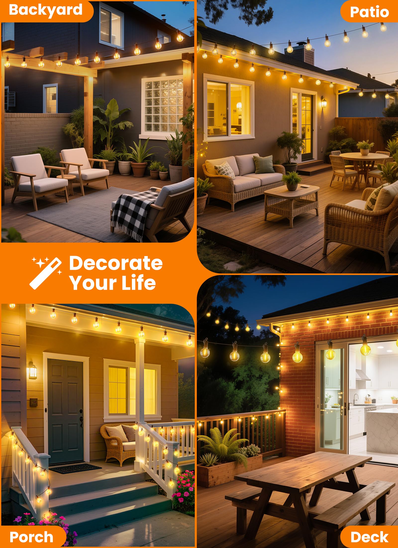 SmartDawn easy installation with built-in hooks and flexible mounting.