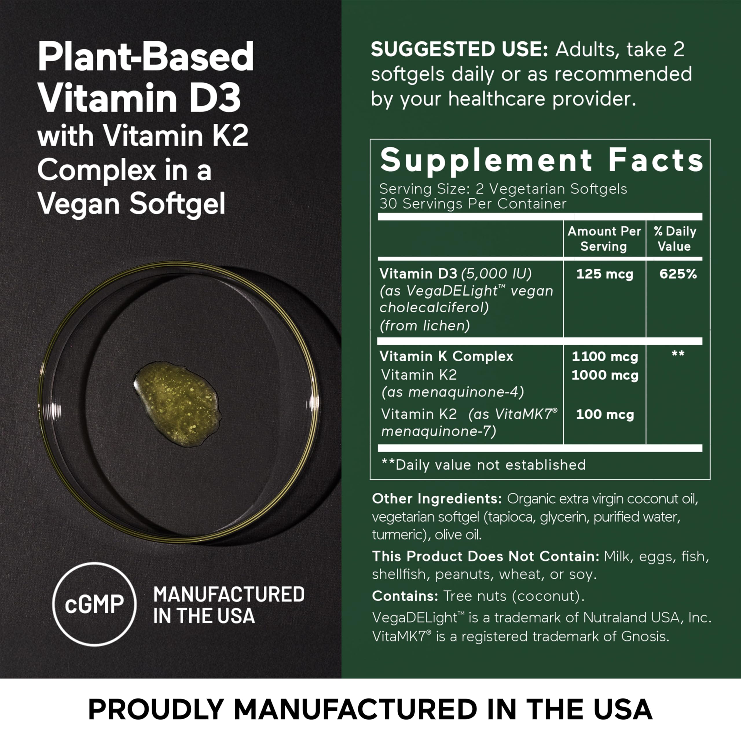 SMARTERNUTRITION NSF-certified badge signals purity and accuracy.