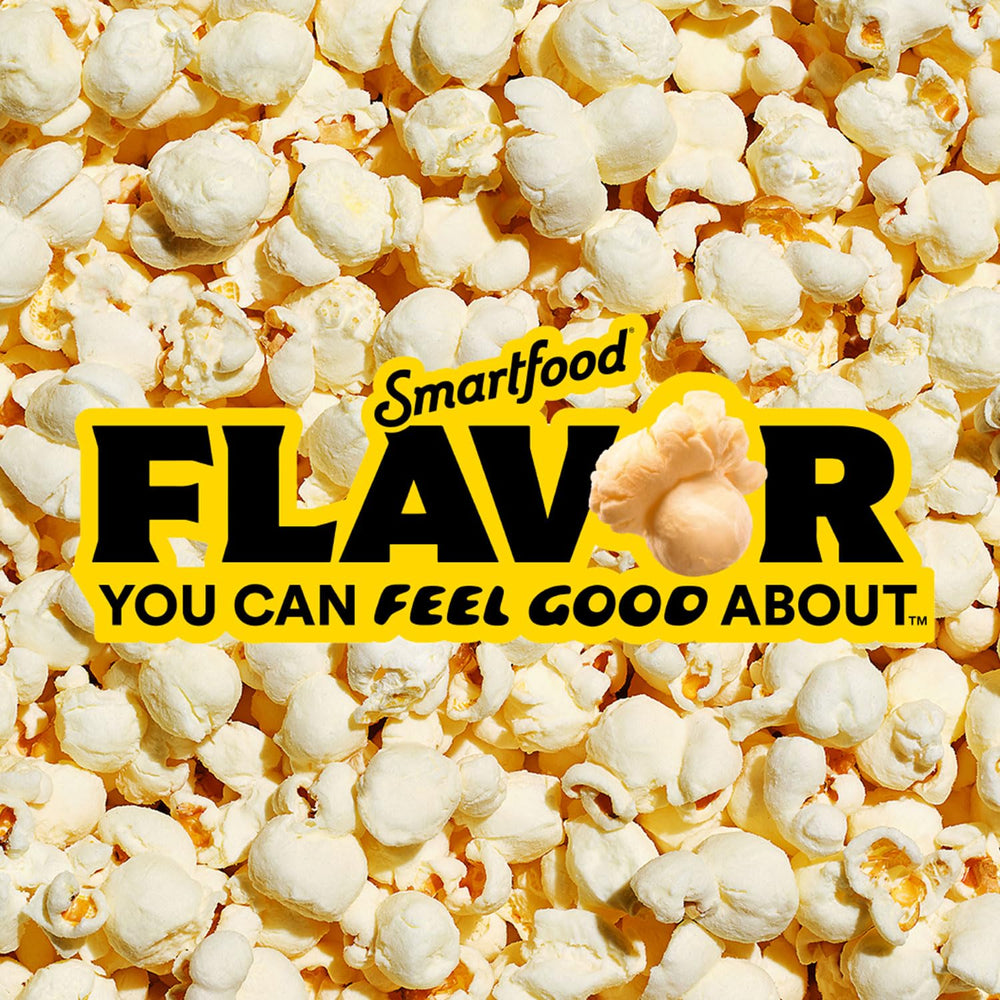Smartfood multi-pack offers variety for different tastes.