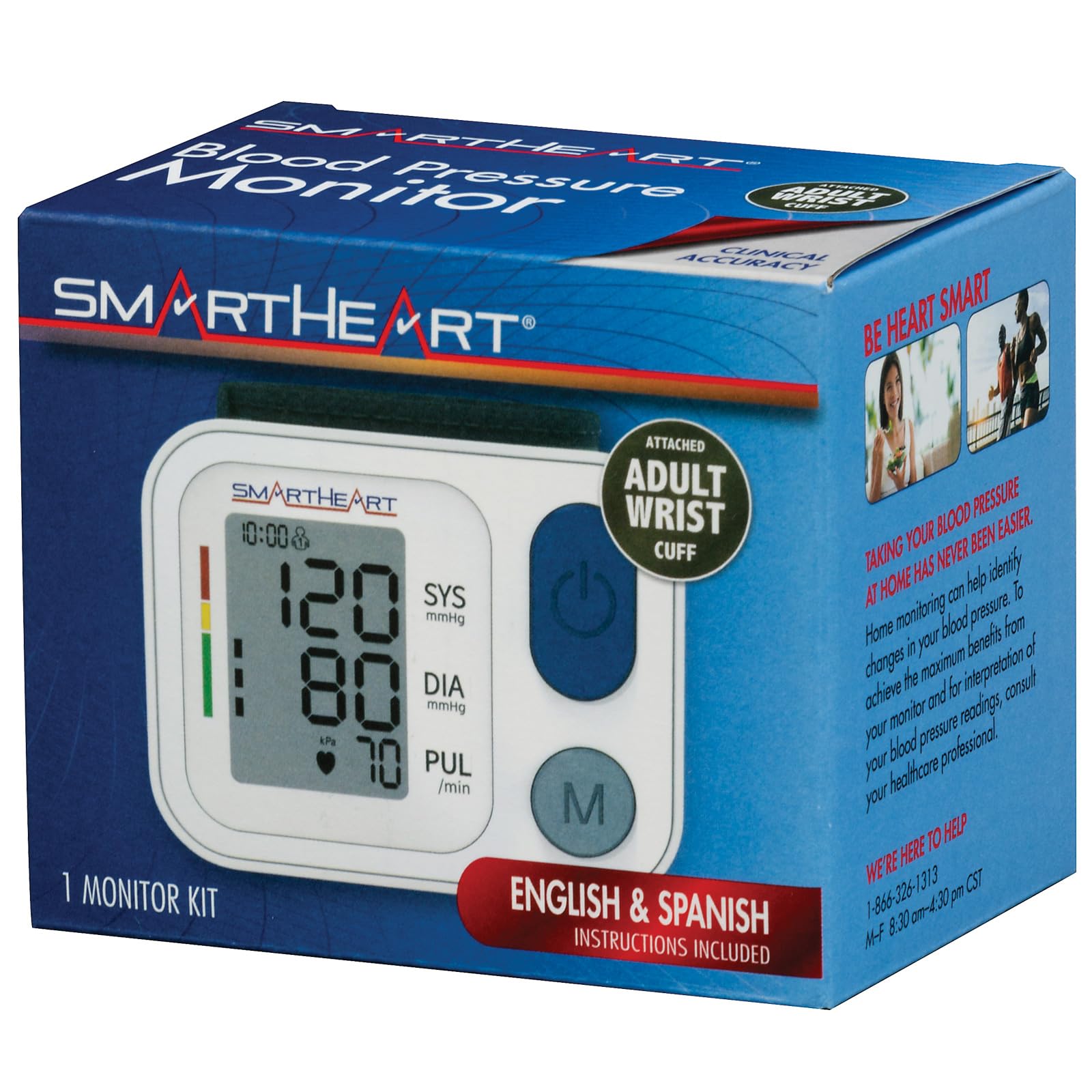 SmartHeart complete home monitoring kit includes everything for easy setup