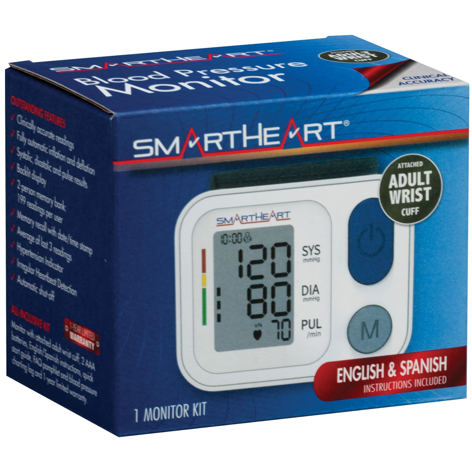 SmartHeart irregular heartbeat detector flags possible irregularities during measurement