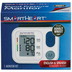 SmartHeart two-person memory stores readings with date and time