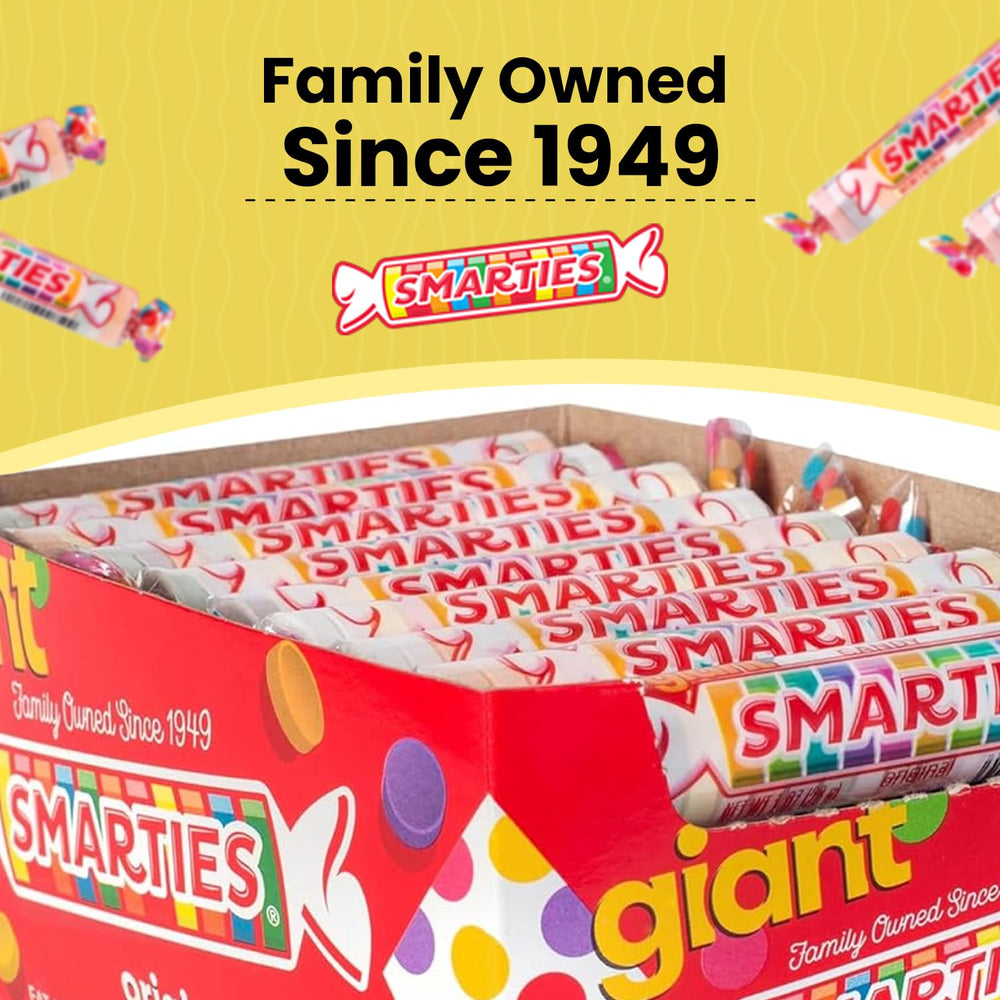 Smarties family-owned brand since 1949 delivering nostalgic candy moments