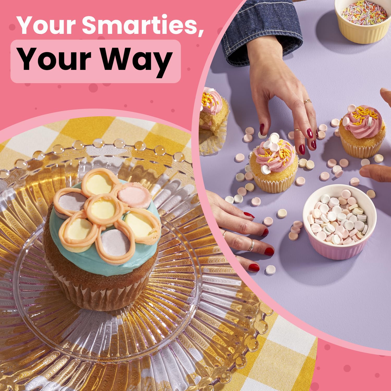 Smarties produced in peanut-free facilities for safe sharing
