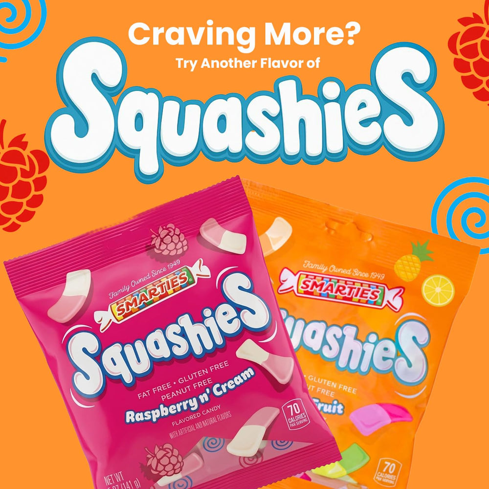 Smarties Squashies giftable 3-pack ideal for gifting or sharing.