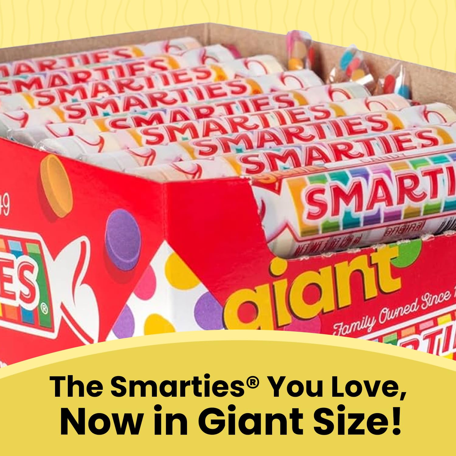 Smarties vegan and gluten-free candy for inclusive snacking