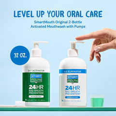 SmartMouth Original 24-hour fresh breath concept after use.
