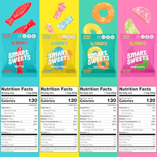 SmartSweets Sour Blast Buddies bag captures bold sourness, fewer sugars