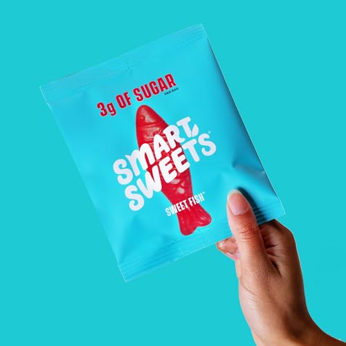Product note about heat sensitivity to prevent melting of SmartSweets Sweet Fish.
