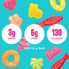 Smartsweets Tropical Sours flavor, tangy treats for mindful snacking