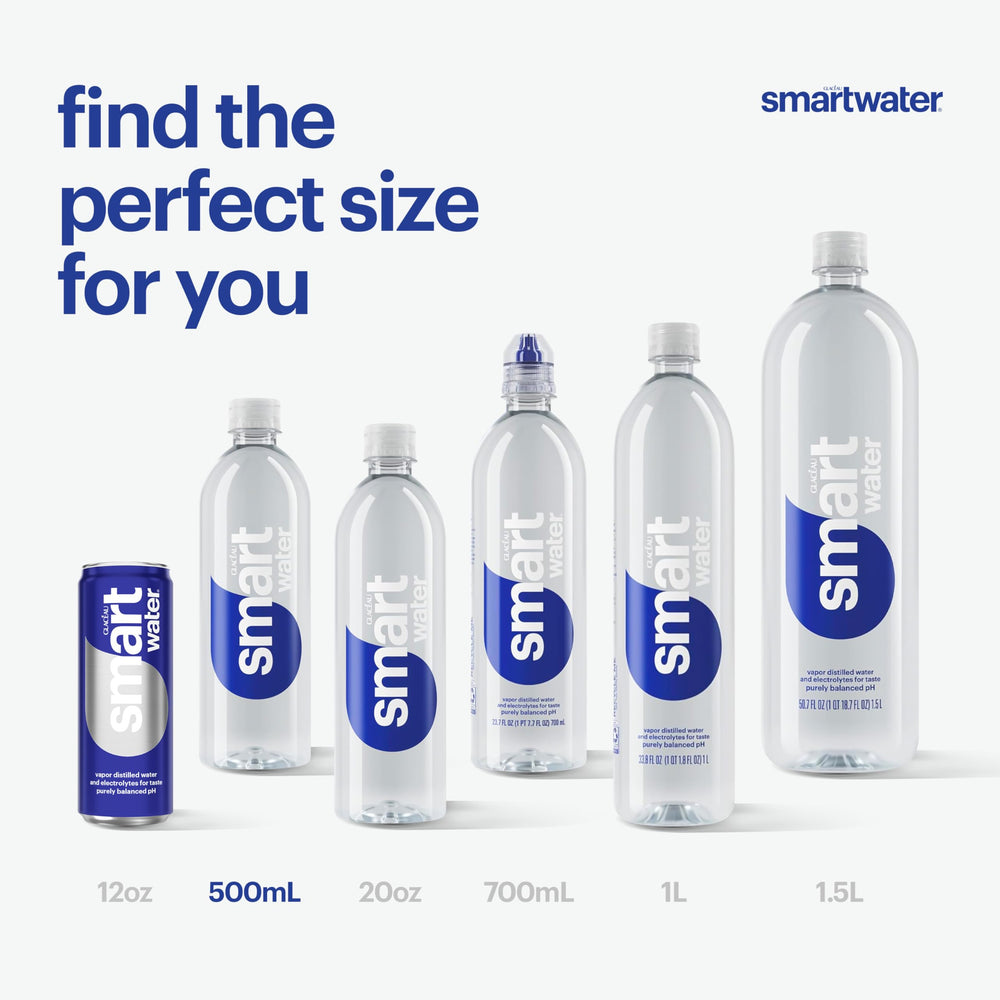 Smartwater in an office setting promoting easy workplace hydration.