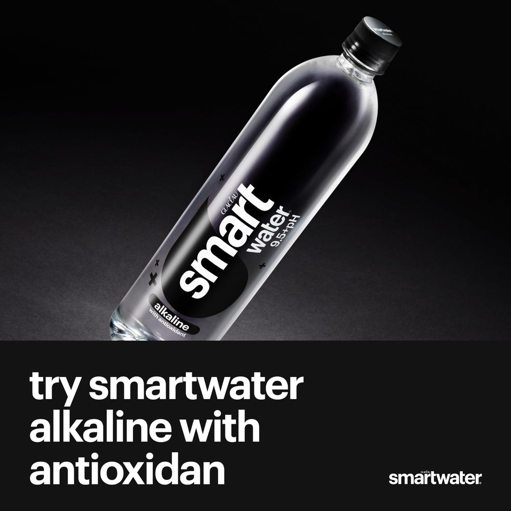 Smartwater vapor-distilled process emphasizes pure taste