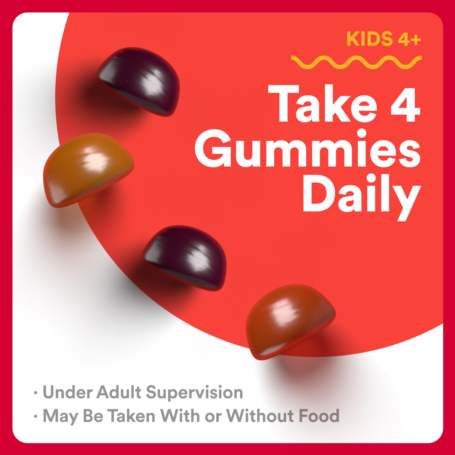 SmartyPants Organic Kids Multivitamin Gummies chewy texture for easy intake.