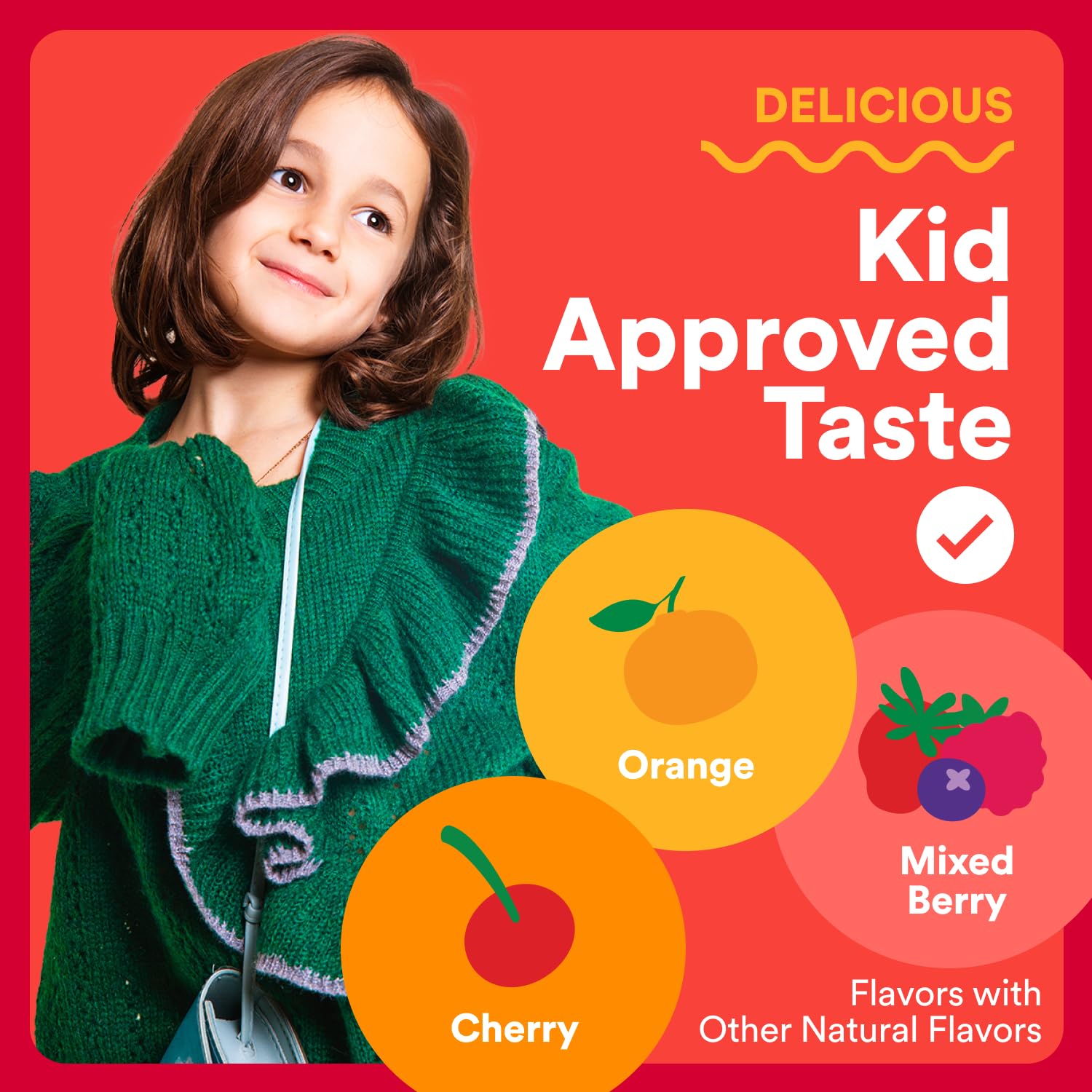 SmartyPants Organic Kids Multivitamin Gummies daily dose of 4 gummies for kid routines.