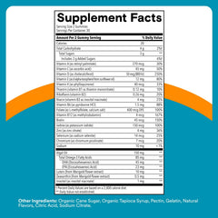 SmartyPants Teen Guy bottle label highlights bioavailable nutrients.