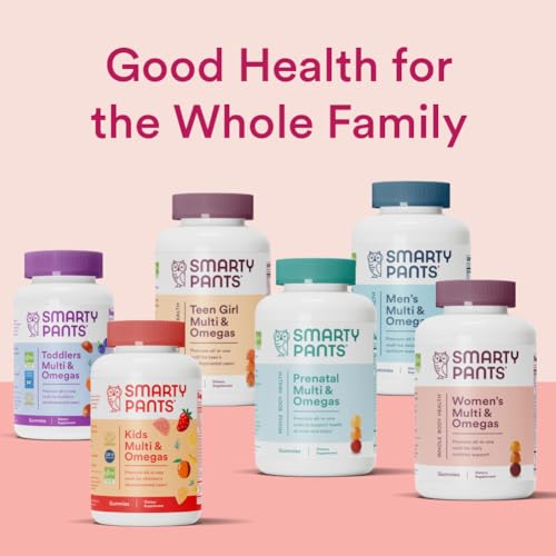 Gluten-free SmartyPants Gummies are suitable for gluten-free diets.
