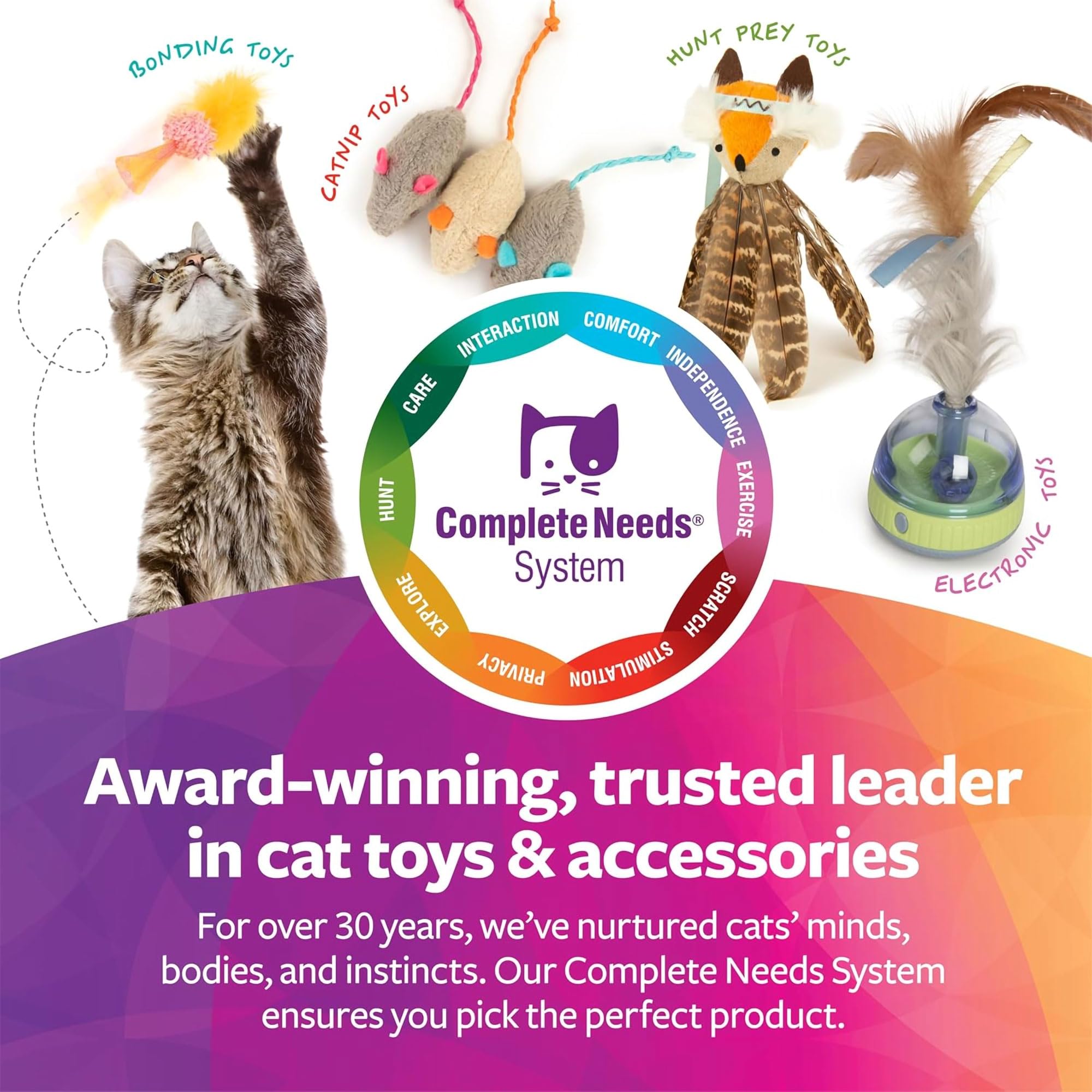Dusting bedding with SmartyKat catnip invites cozy play
