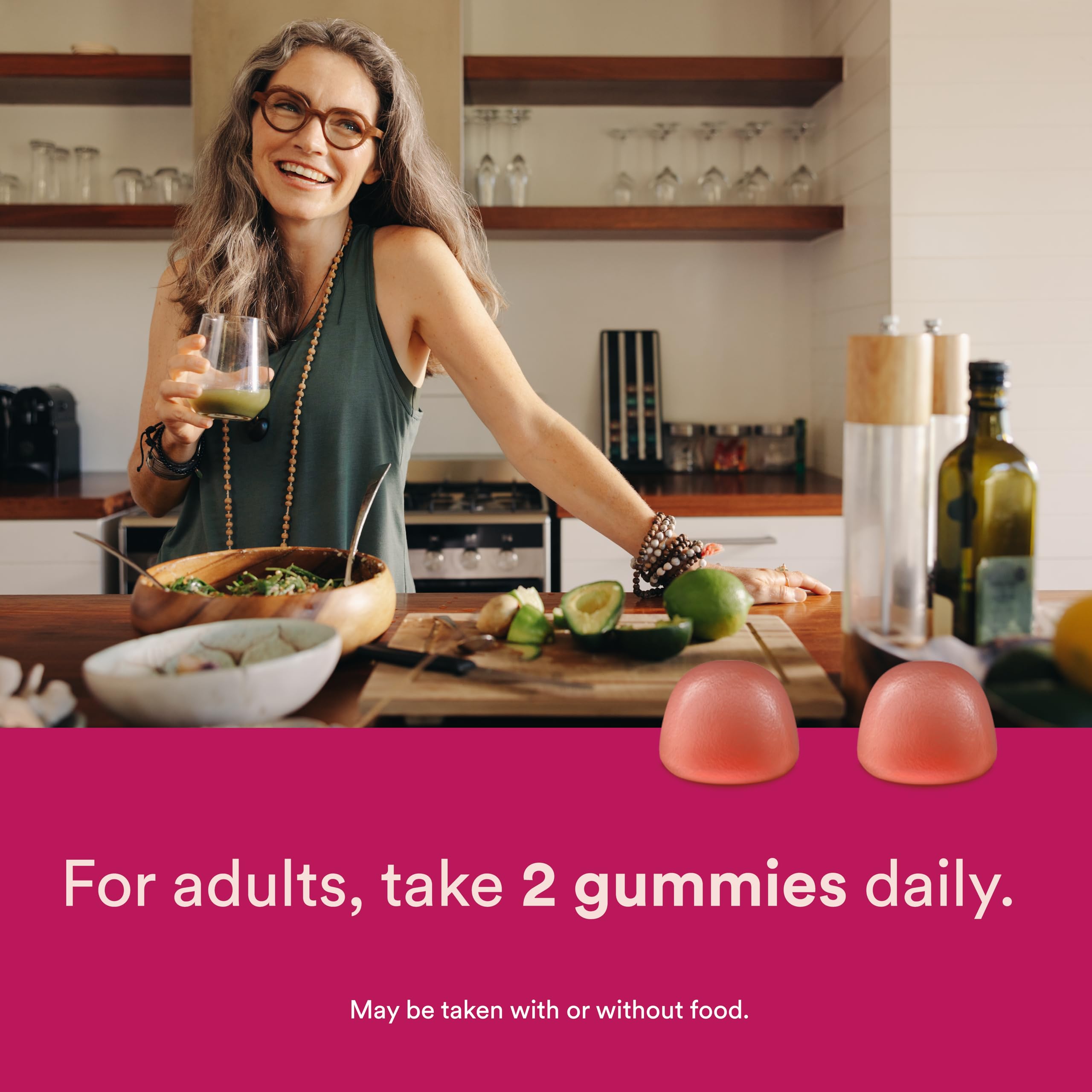 60-count jar ready for a 30-day daily probiotic routine with SmartyPants.
