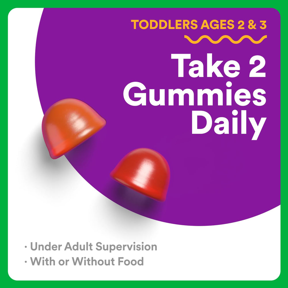 SmartyPants methylcobalamin B12 component aids energy metabolism in toddlers.