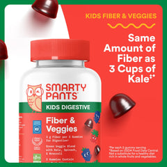 Gummies being poured, emphasizing mixed berry flavor and kid-friendly texture.